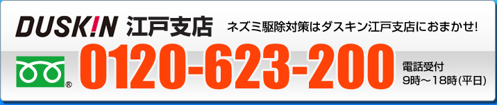 江戸支店0120-623-200電話受付9時〜18時(平日)